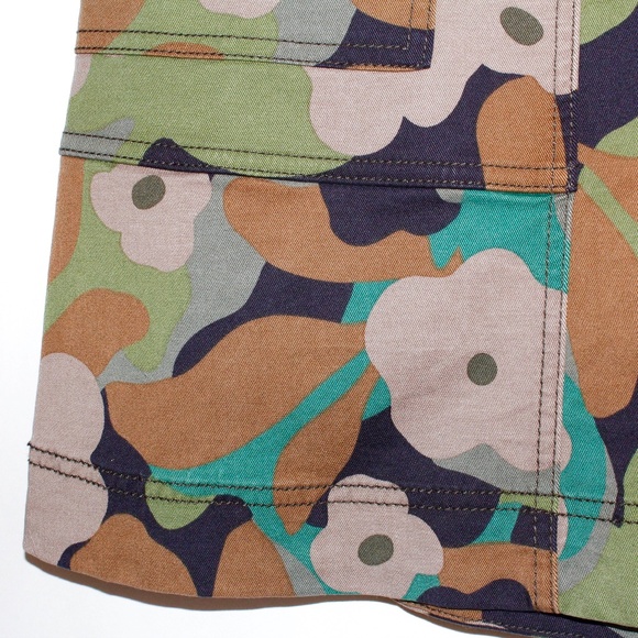 Cabi "Zip Line" Floral Side Pocket Skirt - Picture 9 of 16